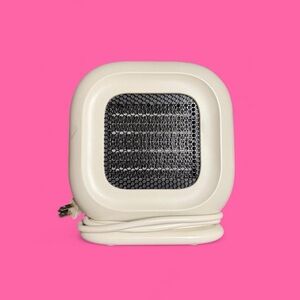 white portable electric space heater!